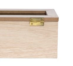 Sakura Tea Theedoos - Hout - 6-vaks - Met Fluweel - 43 X 9 Cm -Westmark Winkel 6 6 vaks lang 10