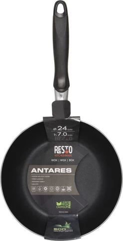 Resto Kitchenware Wokpannenset Antares ø 24 + 26 + 28 Cm - Inductie En Alle Andere Warmtebronnen -Westmark Winkel 614x1200