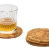 Jay Hill Onderzetters Tunea - Olijfhout - ø 10 Cm - 4 Stuks -Westmark Winkel 6199103904552 1