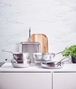 BK Grillpan Superior Tri-Ply - 28 X 28 Cm - Zonder Anti-aanbaklaag -Westmark Winkel 62118dd31368e69ff2d0035c776483d26ddefbd9 BK SUPTR ESH 3PLY 6 7 pc Set 1