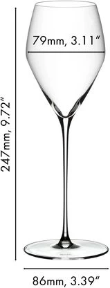 Riedel Champagneglazen Veloce - 6 Stuks 6 Riedel Champagneglazen Veloce - 6 Stuks - Afbeelding 4