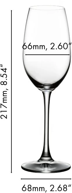 Riedel Champagne Glazen Ouverture - 2 Stuks 9 Riedel Champagne Glazen Ouverture - 2 Stuks -Westmark Winkel 640800048 dimensions VqueIlRL 1
