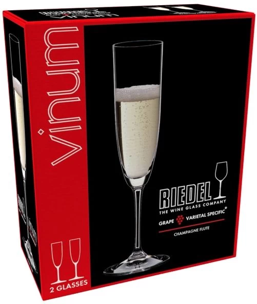 Riedel Champagne Glazen / Flutes Vinum - 2 Stuks 5 Riedel Champagne Glazen / Flutes Vinum - 2 Stuks - Afbeelding 3
