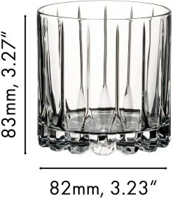 Riedel Whiskey Glazen Rocks - 2 Stuks -Westmark Winkel 641700002 dimensions t0EHcCG7