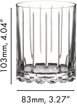 Riedel Whiskey Glazen Double Rocks - 2 Stuks -Westmark Winkel 641700007 dimensions 8HqQ67sn