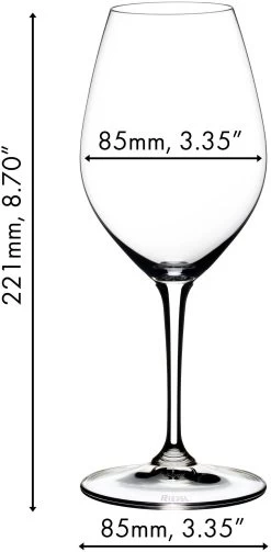 Riedel Champagne Glazen / Witte Wijnglazen Wine Friendly - 4 Stuks -Westmark Winkel 642200403 dimensions meuzh7Bc 1
