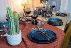 Cosy & Trendy Pizzabord / Onderbord Quintana Blue ø 33 Cm 7 Cosy & Trendy Pizzabord / Onderbord Quintana Blue ø 33 Cm -Westmark Winkel 7 quintana 7 5