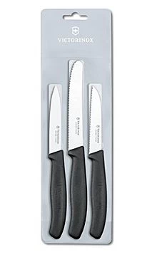 Victorinox Schilmessenset Zwart - 3-Delig 4 Victorinox Schilmessenset Zwart - 3-Delig - Afbeelding 2