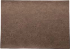 ASA Selection Placemat - Vegan Leather - Nougat - 46 X 33 Cm
