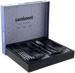 Sambonet Bestekset Bloom - Antique RVS - Monoblock - 24 Delig / 6 Personen 8 Sambonet Bestekset Bloom - Antique RVS - Monoblock - 24 Delig / 6 Personen -Westmark Winkel 8014808499012 3