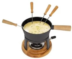 Boska Fondueset Pro - 4 Personen - Zwart - 1.2 Liter
