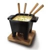 Boska Fondueset - 4 Personen - Zwart -Westmark Winkel 853529 BOSKATapasFondueNeroL 3 2400x 1