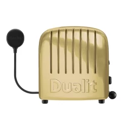 Dualit Broodrooster NewGen - Extra Brede Sleuven - Messing - D27391 -Westmark Winkel 85836 aws newgen vario brass panel
