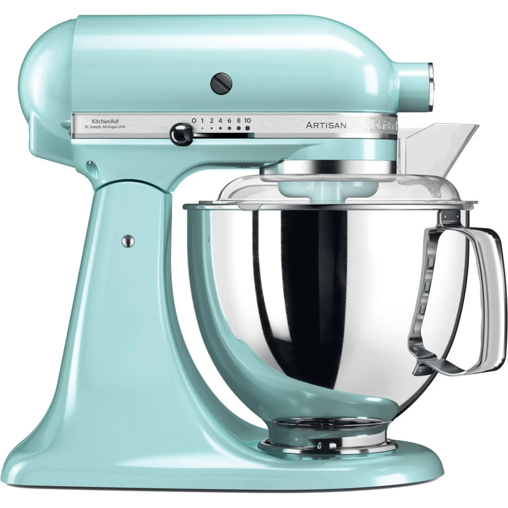 KitchenAid Keukenmachine Artisan - Kantelbare Kop - Ijsblauw - 4.8 Liter - 5KSM175PSEIC 3 KitchenAid Keukenmachine Artisan - Kantelbare Kop - Ijsblauw - 4.8 Liter - 5KSM175PSEIC