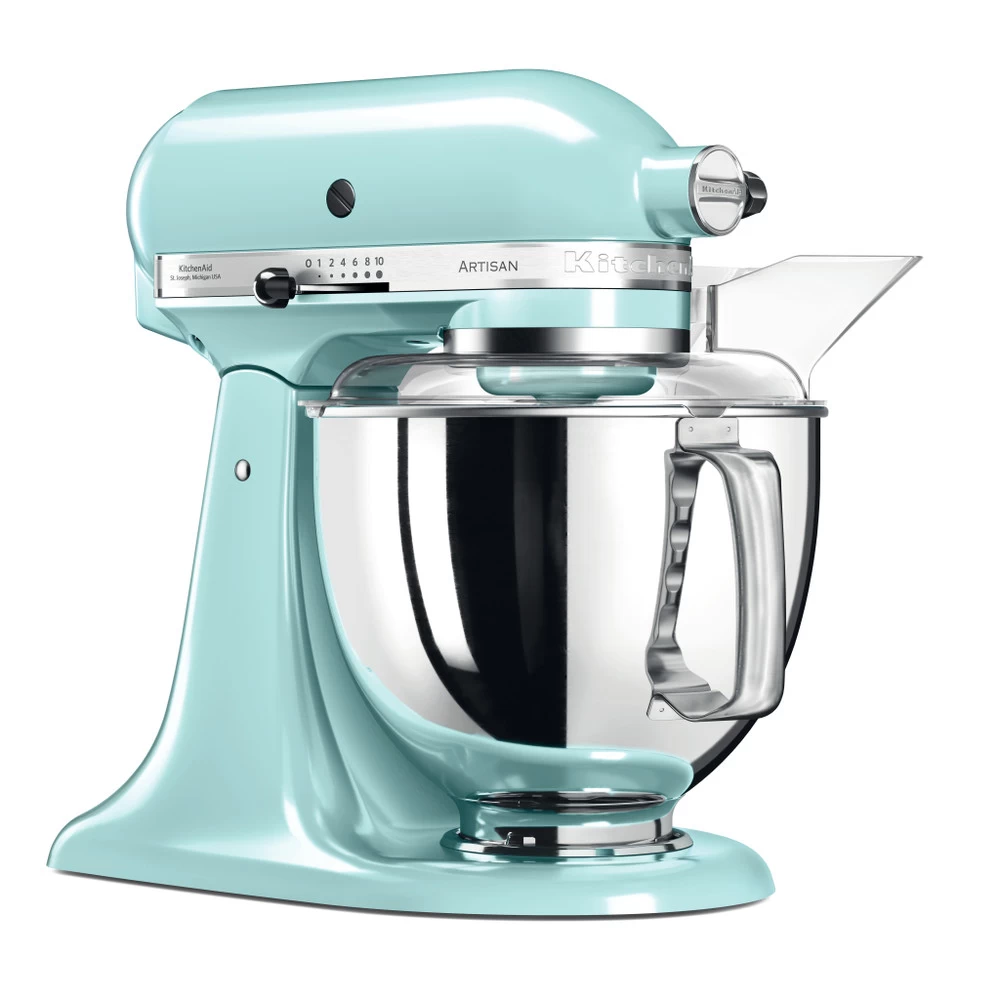 KitchenAid Keukenmachine Artisan - Kantelbare Kop - Ijsblauw - 4.8 Liter - 5KSM175PSEIC 5 KitchenAid Keukenmachine Artisan - Kantelbare Kop - Ijsblauw - 4.8 Liter - 5KSM175PSEIC - Afbeelding 3