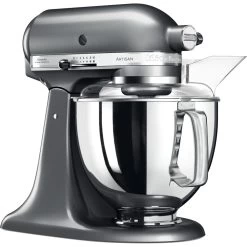 KitchenAid Keukenmachine Artisan - Kantelbare Kop - Tingrijs - 4.8 Liter - 5KSM175PSEMS 9 KitchenAid Keukenmachine Artisan - Kantelbare Kop - Tingrijs - 4.8 Liter - 5KSM175PSEMS -Westmark Winkel 8597015014005B15D 3