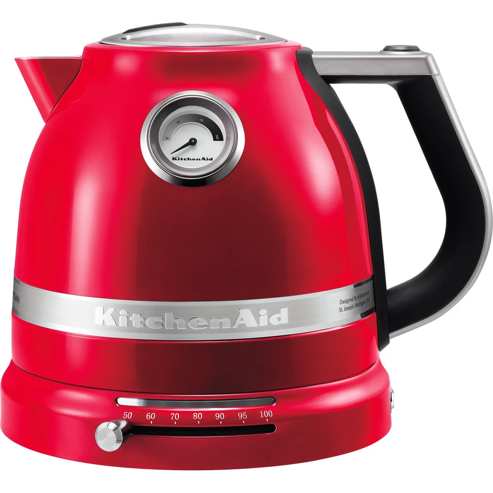 KitchenAid Waterkoker Artisan - Temperatuurregeling - Keizerrood - 1.5 Liter - 5KEK1522EER 3 KitchenAid Waterkoker Artisan - Temperatuurregeling - Keizerrood - 1.5 Liter - 5KEK1522EER