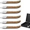Jay Hill Steakvorken Laguiole - Olijfhout - 6 Stuks -Westmark Winkel 8720364450892 2