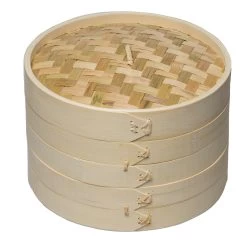 Sareva Stoommandje - Bamboe - 2-laags - ø 25 Cm 17 Sareva Stoommandje - Bamboe - 2-laags - ø 25 Cm -Westmark Winkel 8720364451042 1