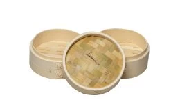 Sareva Stoommandje - Bamboe - 2-laags - ø 15 Cm 18 Sareva Stoommandje - Bamboe - 2-laags - ø 15 Cm -Westmark Winkel 8720364451059 2