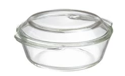 Sareva Ovenschaal Met Deksel - Hittebestendig Glas - ø 21.5 Cm / 2 Liter -Westmark Winkel 8720364451905