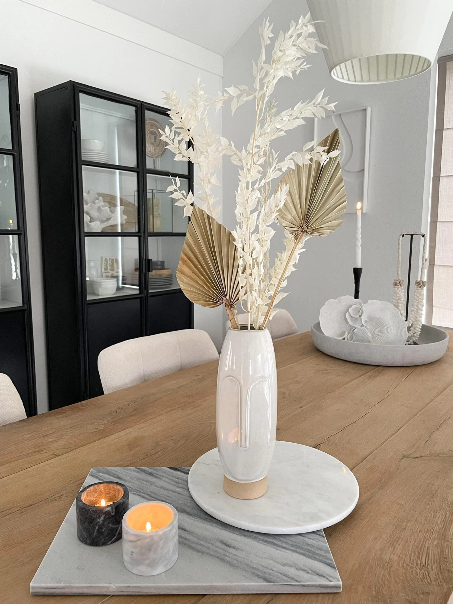 Jay Hill Serveerplank - Met Marmeren Schaaltjes - 37 X 11 Cm 4 Jay Hill Serveerplank - Met Marmeren Schaaltjes - 37 X 11 Cm - Afbeelding 2