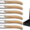Jay Hill Steakmessen Laguiole - Raw Black - Olijfhout - 6 Stuks