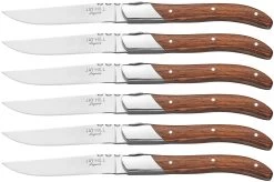 Jay Hill Steakmessen Laguiole - Rozenhout - 6 Stuks -Westmark Winkel 8720364453466 5