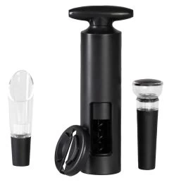 Sareva Wijnopener Set (met Wijnstopper. Foliesnijder & Schenktuit) 14 Sareva Wijnopener Set (met Wijnstopper. Foliesnijder & Schenktuit) -Westmark Winkel 8720364454531 1