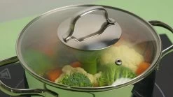 Sareva Stoommandje - RVS - Verstelbaar Van ø 17 - 27 Cm -Westmark Winkel 8720364454647