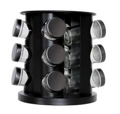 Blackwell Kruidenrek / Kruidencarrousel - Inclusief 12 Kruidenpotjes - Zwart -Westmark Winkel 8720364455545 2 1