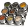 Blackwell Kruidenpotjes Magnetisch - Inclusief 9 Potjes - RVS 1 Blackwell Kruidenpotjes Magnetisch - Inclusief 9 Potjes - RVS -Westmark Winkel 8720364455576