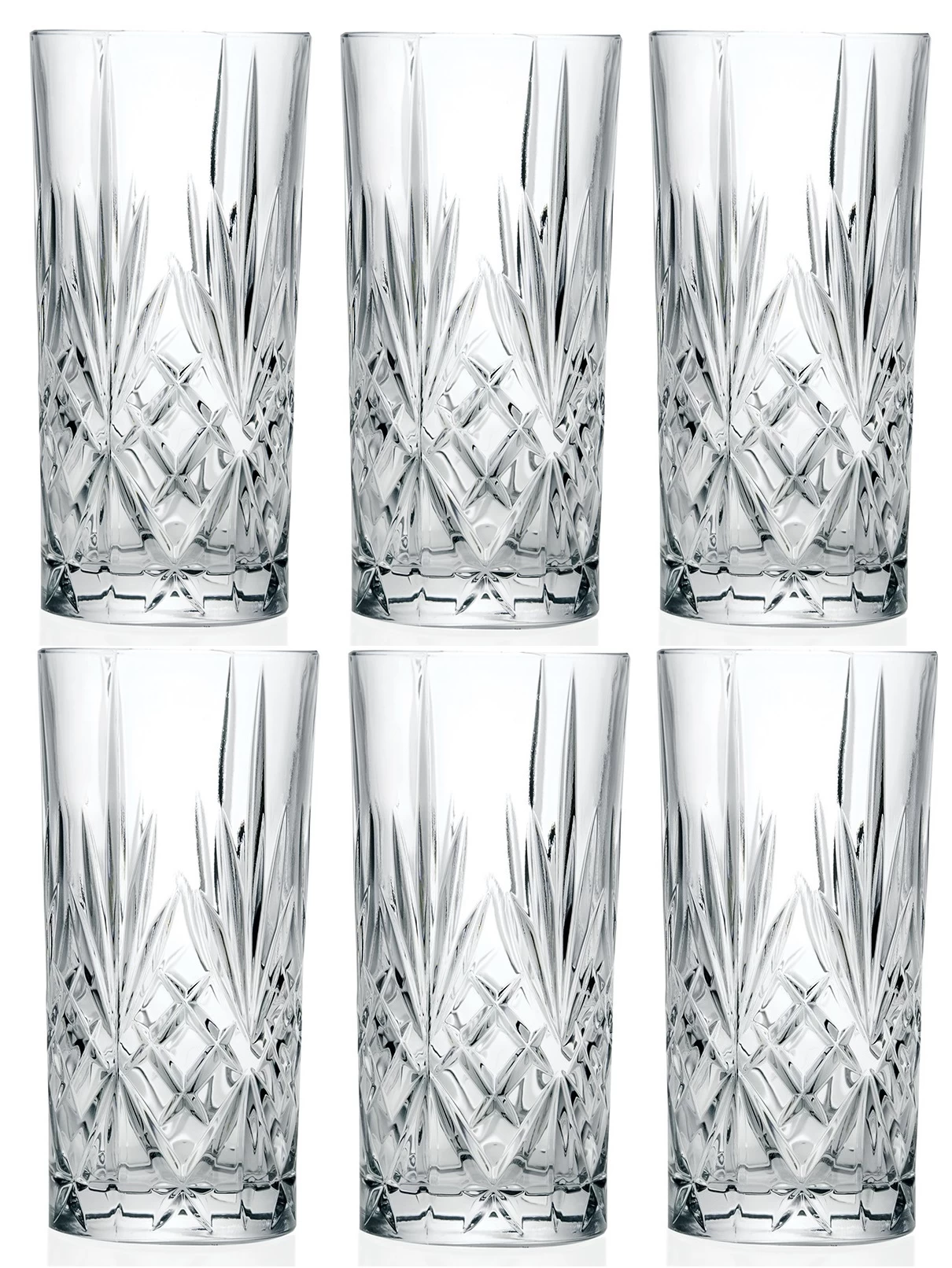 Cookinglife Longdrinkglazen Moy - 360 Ml - 6 Stuks 3 Cookinglife Longdrinkglazen Moy - 360 Ml - 6 Stuks