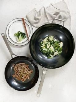 Saveur Selects Pannenset - Carbon Steel (Wokpan ø 35 Cm + Koekenpan ø 30 Cm) - Inductie En Alle Andere Warmtebronnen 15 Saveur Selects Pannenset - Carbon Steel (Wokpan ø 35 Cm + Koekenpan ø 30 Cm) - Inductie En Alle Andere Warmtebronnen -Westmark Winkel 899x1200