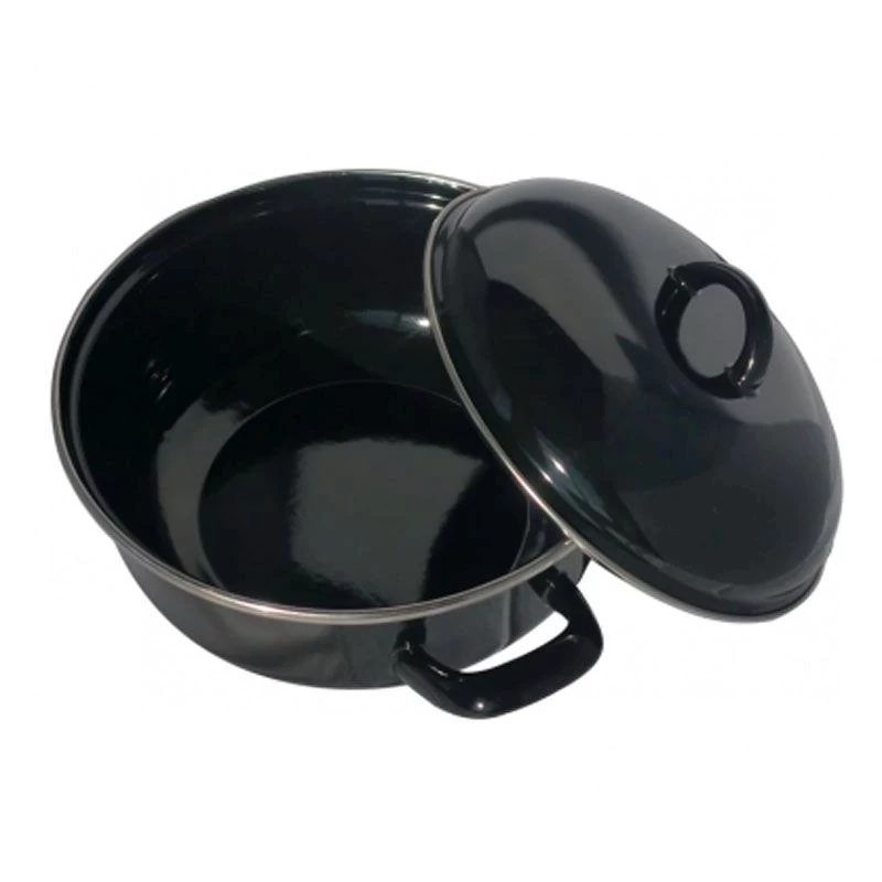 Cooking Emaille Braadpan - ø 24 Cm / 4 Liter 5 Cooking Emaille Braadpan - ø 24 Cm / 4 Liter - Afbeelding 3