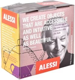 Alessi Melkkan - 9096 - Blauw - 200 Ml - Door Micheal Graves -Westmark Winkel 9096 verpakking 2