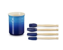 Le Creuset Spatelset - Met Spatelpot - Premium - Azure - 5-delig 8 Le Creuset Spatelset - Met Spatelpot - Premium - Azure - 5-delig -Westmark Winkel 91057001220000 alt2