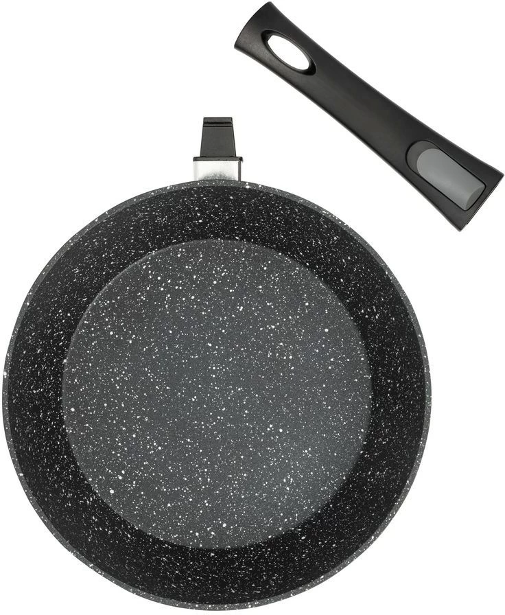 Resto Kitchenware Koekenpan Leo - ø 24 Cm - Standaard Anti-aanbaklaag 6 Resto Kitchenware Koekenpan Leo - ø 24 Cm - Standaard Anti-aanbaklaag - Afbeelding 4