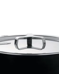 Alessi Pannenset Pots&Pans - AJM100S6 A - Zwart - 4 Delige Set - Door Jasper Morrison -Westmark Winkel AJM100S6 A 02 1 8b0c50fa 7dd9 4bbe b420 ec0839de36a4