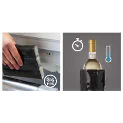 Vacu Vin Wijnset Classic - Zwart - 4 Delige Set -Westmark Winkel ActiveCoolerWine Instructions 1