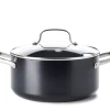 GreenPan Kookpan Met Deksel - Copenhagen - Zwart - ø 20 Cm / 3.3 Liter -Westmark Winkel Afbeeldingen CL 74