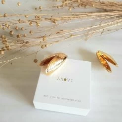 Anovi Mosselbestek - Verguld - 2-delig -Westmark Winkel Anovi Mosselbestek 2 Stuks Verguld 2