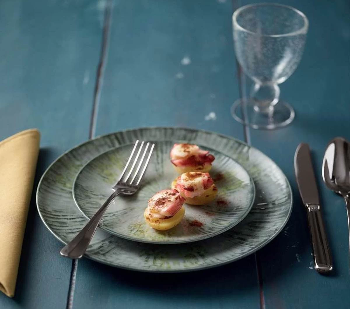 Arthur Krupp Serviesset Fusion Grey - 12-delig / 4 Personen 4 Arthur Krupp Serviesset Fusion Grey - 12-delig / 4 Personen - Afbeelding 2