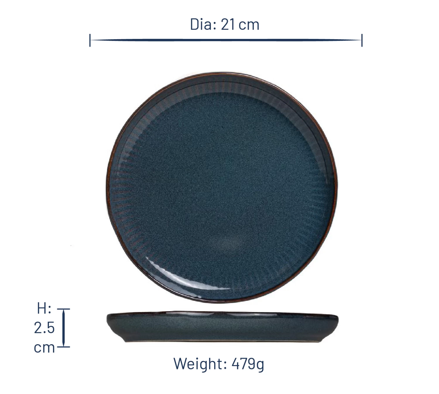 Jay Hill Ontbijtborden Aride ø 21 Cm - 4 Stuks 10 Jay Hill Ontbijtborden Aride ø 21 Cm - 4 Stuks - Afbeelding 8