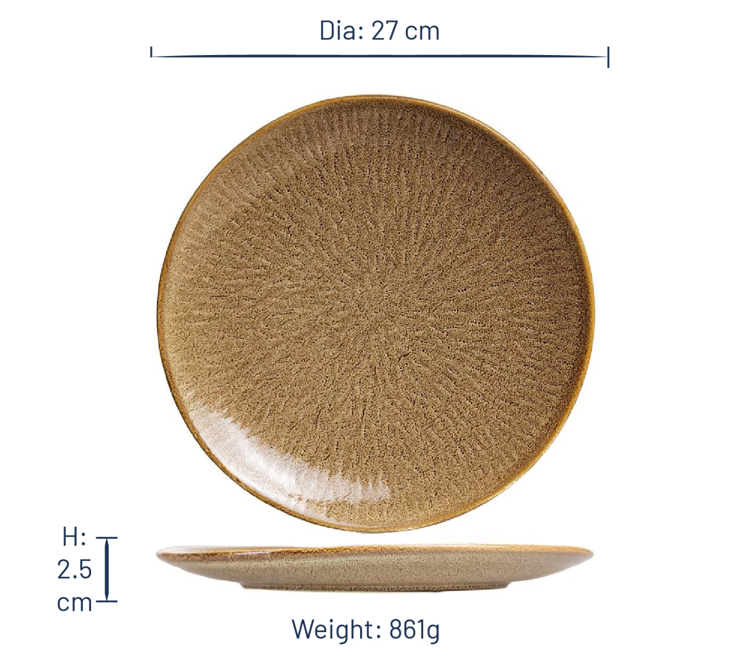 Jay Hill Dinerbord Alderney ø 27 Cm 9 Jay Hill Dinerbord Alderney ø 27 Cm - Afbeelding 7