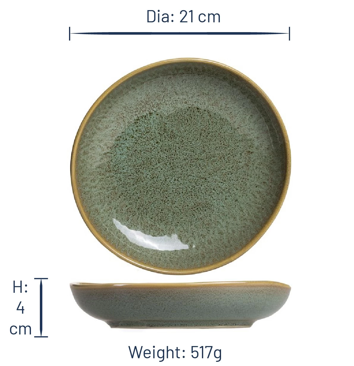 Jay Hill Diep Bord Jethou ø 21 Cm 9 Jay Hill Diep Bord Jethou ø 21 Cm - Afbeelding 7