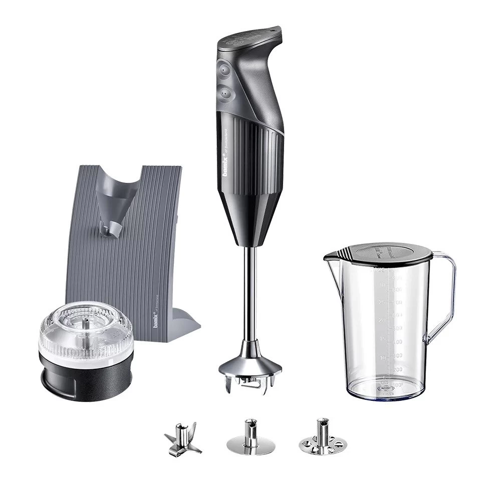 Bamix Staafmixer Set SwissLine M200 - 200 W - Zwart 3 Bamix Staafmixer Set SwissLine M200 - 200 W - Zwart