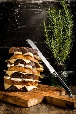 Laguiole Style De Vie Broodmes Zwart -Westmark Winkel Broodmes Laguiole zwart sf gr 2