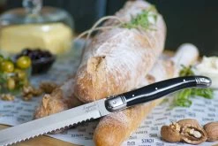 Laguiole Style De Vie Broodmes Zwart -Westmark Winkel Broodmes Laguiole zwart sf gr 5