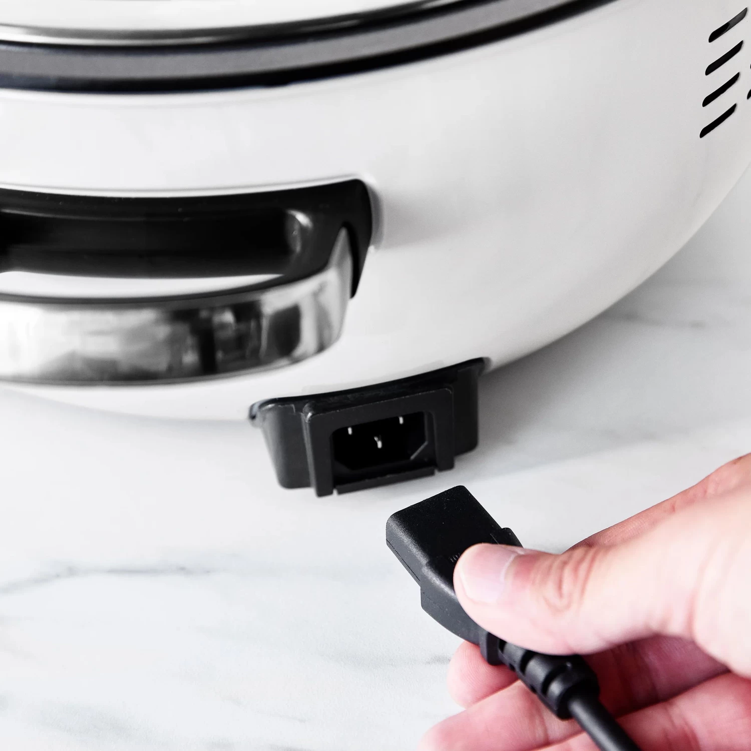 GreenPan Omnicooker - 5.7 Liter - Cream - Keramische Anti-baklaag 8 GreenPan Omnicooker - 5.7 Liter - Cream - Keramische Anti-baklaag - Afbeelding 6